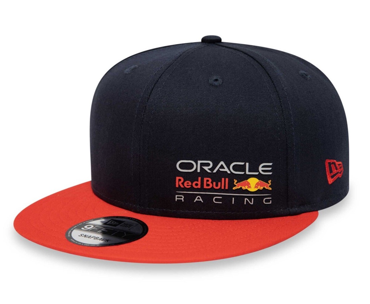 New Era 9FIFTY Red Bull Racing F1 Essential Navy Flat Cap M/L | eBay