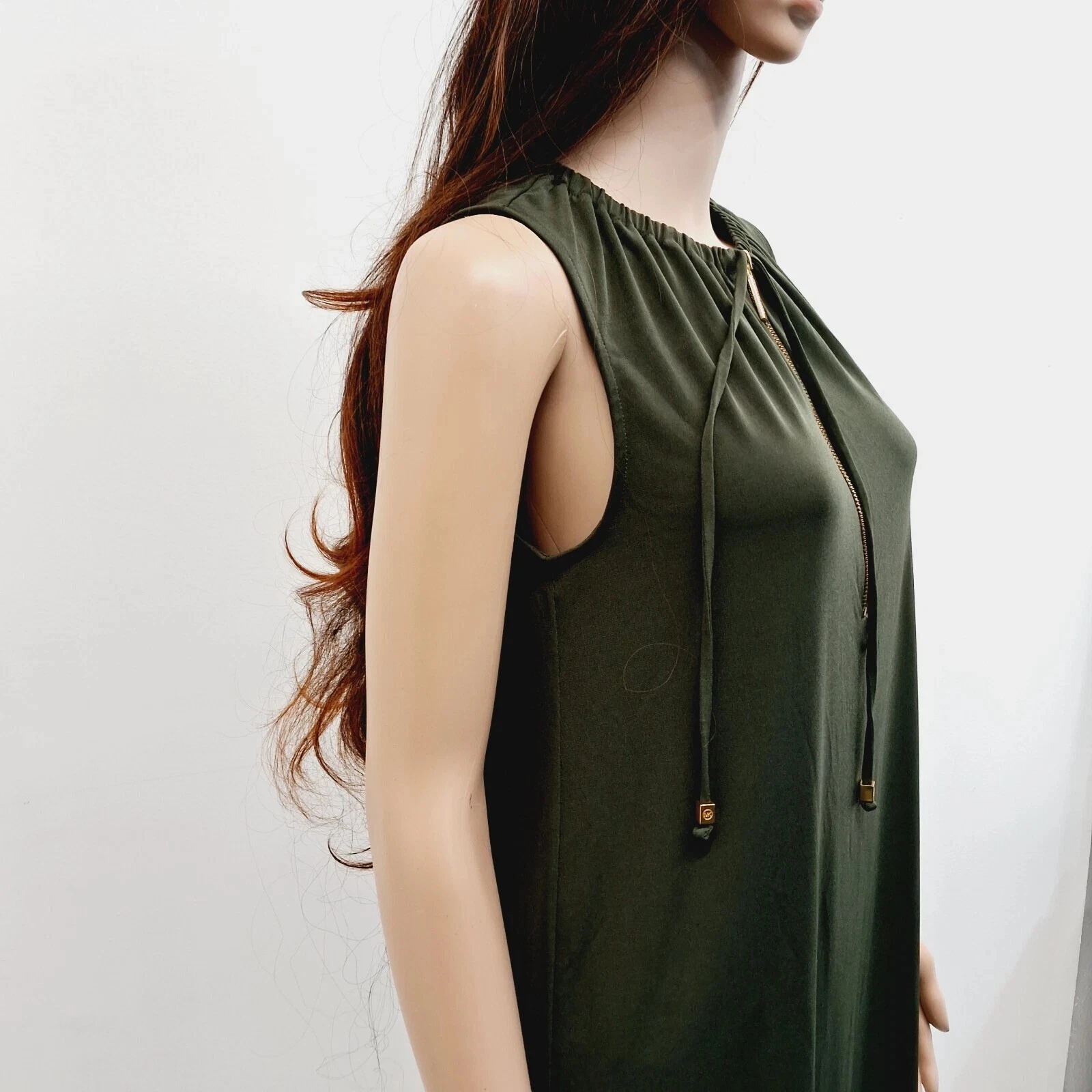 Abito donna Michael Kors taglia small verde senza maniche