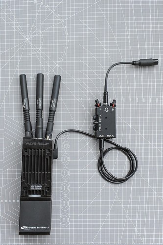 FMA Walkie-Talkie/Funktional PTT MPU5 Dichtung AD hoc Netzwerk Radio Dummy Modell Zum Selbermachen - Bild 9 von 27