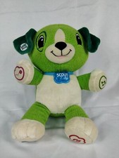 Leapfrog My Pal Scout Green Learning Talking Interactive Plush Puppy works