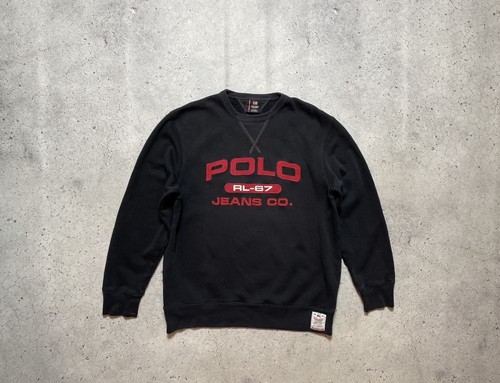Vintage Polo Ralph Lauren Jeans Company Sweatshirt RL-67 Y2K - Picture 1 of 9
