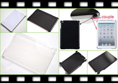 Hard Case Slim Tasche Schutz hülle Etui komp. Smart Cover für Apple iPad mini