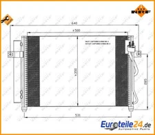 Condenser, Air Conditioning Easy Fit NRF 35630 for Hyundai Getz