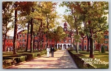 Mobile Alabama~Spring Hill College Campus~c1910 TUCK Oilette Postcard