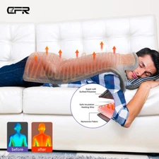 Electric Heat Wrap Heating Pad Neck Shoulder Back Warmer Pain Relief Washable