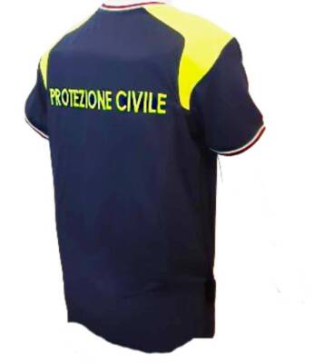 VELILLA 305533; Polo poliestere riciclato bicolore manica corta nastro