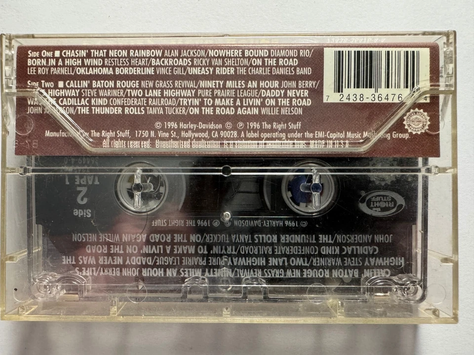 Vintage Country Cassette Lot – Alan Jackson, Willie Nelson, Road Trip Classics Foto 3 de 4