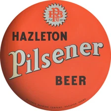 Vintage Hazleton Pilsner Beer Ad Reproduction Metal Sign FREE SHIPPING