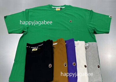 A BATHING APE Men's APE HEAD ONE POINT RELAXED FIT TEE A BATHING APE Men's APE HEAD ONE POINT RELAXED FIT TEE