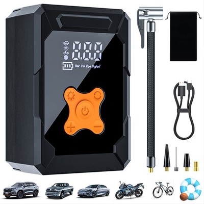 Mini Kabelloser Elektrische Luftpumpe Akku Fahrradpumpe Luftkompressor Tragbare
