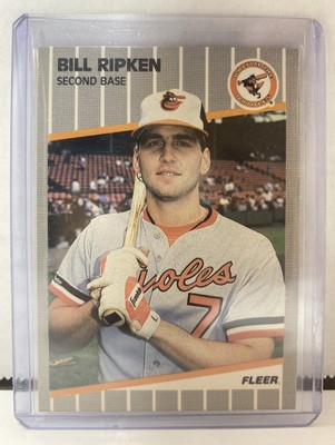 RARE SCRIBBLE-OUT! 1989 Fleer Bill/Billy Ripken FF ERROR #616 | eBay