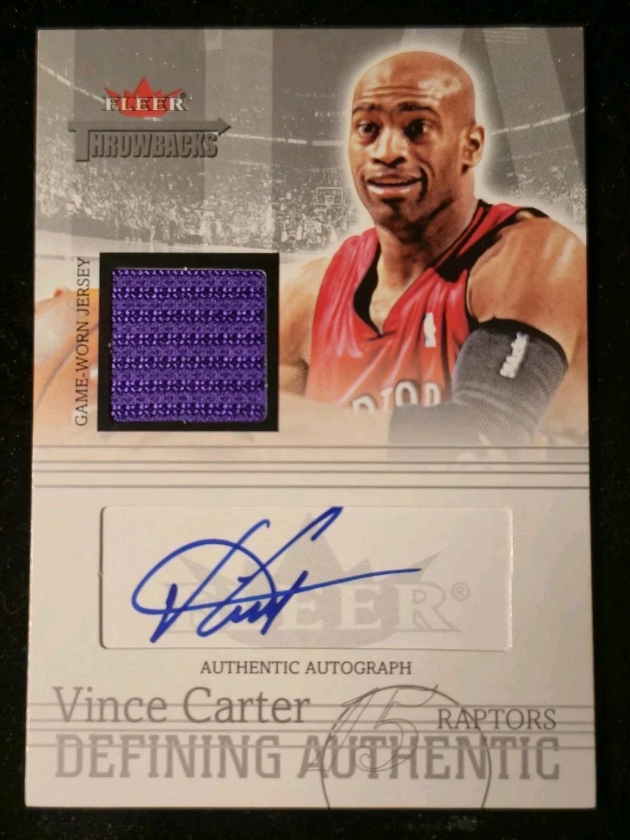 トレーディングカード 【Vince Carter】2004-05 Fleer Ultra Auto /286