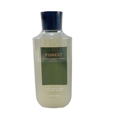 Bath Body Works Men's Collection 3 In 1 Hair Face Body Wash - Forest - 10 oz