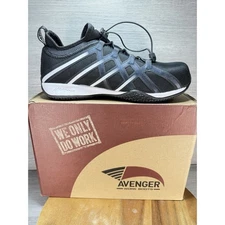 Avenger Womens Hydro Cn Black Safety Shoes Size 9 (7656753)