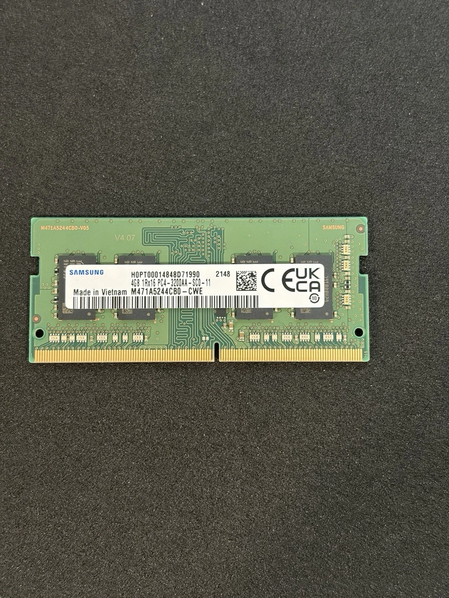 Samsung DDR4 SDRAM 4 GB Capacity per Module Memory (RAM) for sale