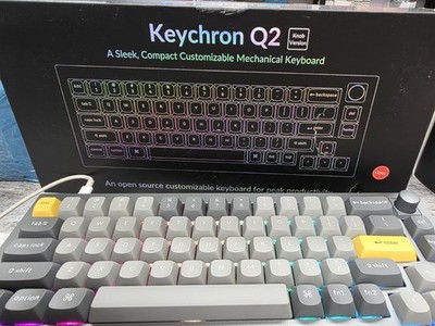 Keychron Q2 Custom Mechanical Keyboard | Aluminum Case | Hot-Swap | RGB |