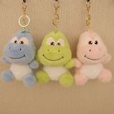 Cute Dinosaur Plush Doll Keychain Cartoon Bag Backpack Charm Pendant For Gift