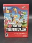New Super Mario Bros. Wii (Nintendo Wii, 2009) Complete In Box