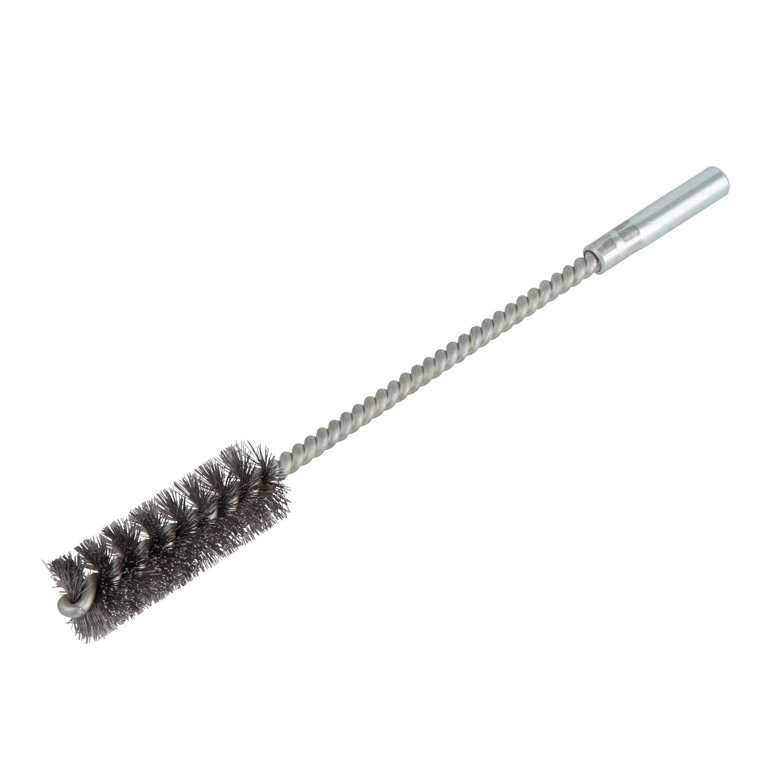 Brosse cylindrique acier 20mm pour enlever la rouille incrustée des tuyaux