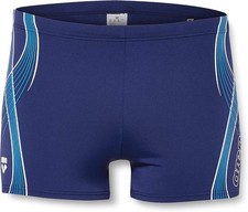 Arena Herren Badehose Schwimmhose CROSSROAD SHORTS Kurzehose, NAVY Blau, D5 F85