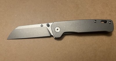 QSP Penguin Titanium Knife CPM 154 Blade