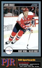 John Druce 1992-93 Score Canadian #121 Washington Capitals