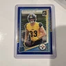 2025 Panini Donruss Optic Jack Sawyer (RC) #220 Blue Mojo /55 Steelers