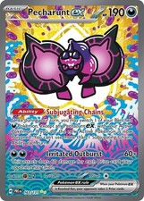 Pecharunt ex - 163/131 - Pokemon Prismatic Evolutions Special Illustration NM