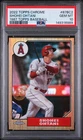2022 Topps Chrome #87BC-2 Shohei Ohtani 1987 Topps Baseball PSA 10