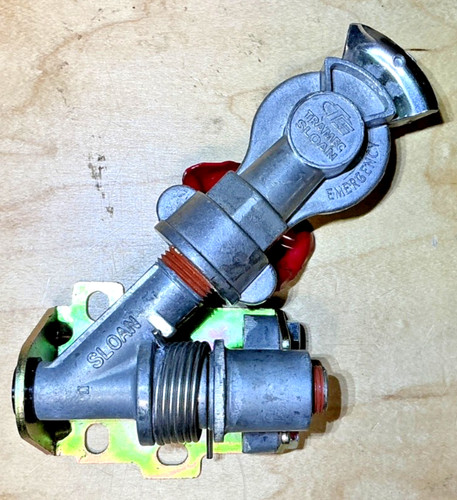 TRAMEC SLOAN 441105 Gladhand, 45 Degree Swivel Aluminum Emergency Gladhand
