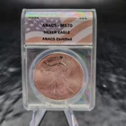 1992 MS70 ANACS American Silver Eagle ASE 1oz .999 Fine Silver $1 Coin US Mint