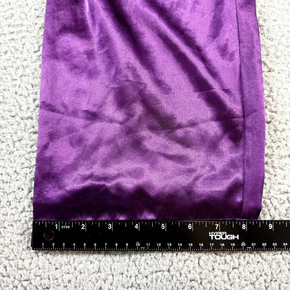 Morgan Taylor Púrpura Mujer M Cintura Elástica Sedosa Prendas para Dormir Pijama Pantalones Foto 2 de 4