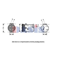 Kompressor Klimaanlage Passend FüR Opel Vectra B J96 31_ 38_
