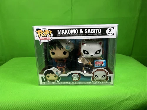 Funko Pop! Vinyl: Demon Slayer: Kimetsu no Yaiba - Makomo & Sabito - 2 Pack Prot