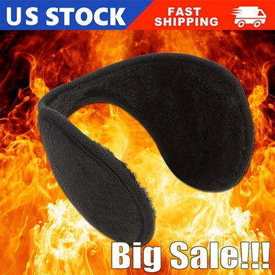 #ad Ear Muffs Winter Ear warmers Fleece Earwarmer Men Women Behind the Head Band $3.99