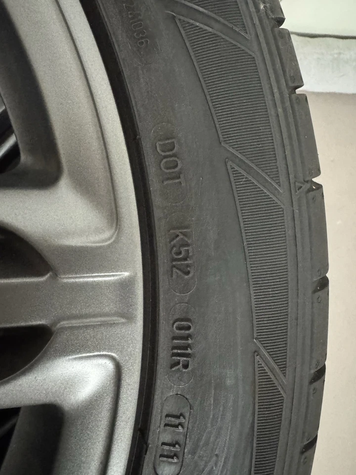 Audi Q5 Original Kompletträder*Dunlop Reifen*255/45 R20 101 W*Top*NP über 3600€ - Bild 2 von 4