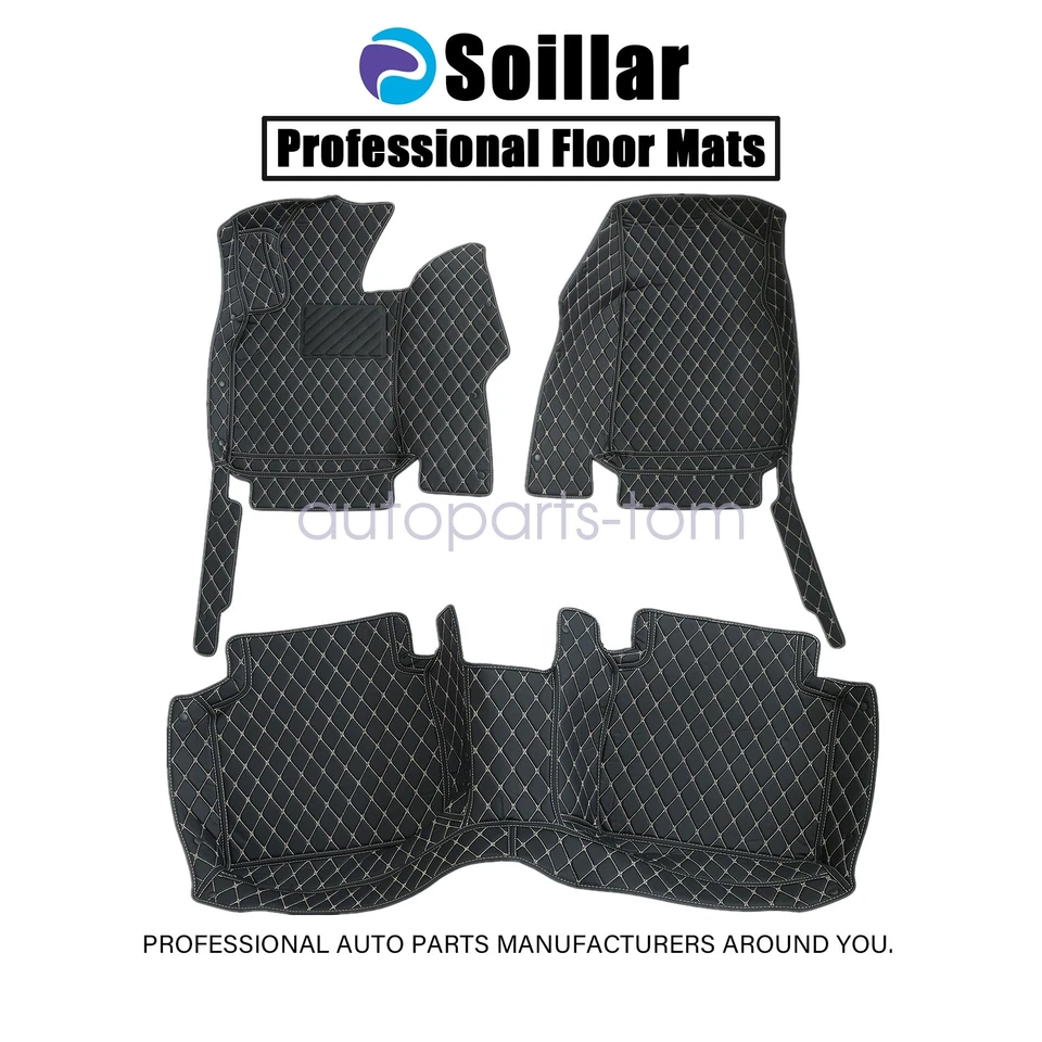 Tapetes forros de cuero todo envolvente delanteros y traseros para Lexus ES250 2018-2025 Foto 2 de 4