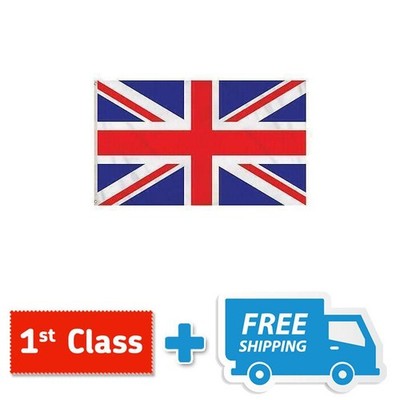 3 x 2 Fuß Union Jack Flagge Großbritannien Stoff Polyester British GB Sport UK