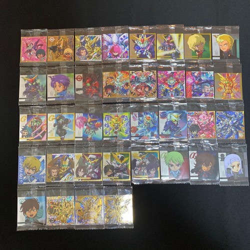 Gundam Seal Trading 36-Set Complete Sticker Collectible Anime Ages 14 ...