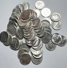 Lot Of 60 - Roosevelt 90% Silver Dimes Random Years And Mint-1004