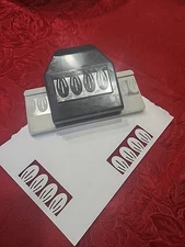 EK Success Dimensional CARNATION rolled flower bloom border punch,used, Working