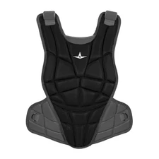 All-Star AFx Series Fastpitch Softball Catcher's Chest Protector - Black - Large