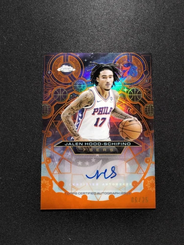 2025 Topps Chrome Jalen Hood-Schifino Base (RAW)