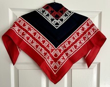 Vintage Scarf 25.5" sq.