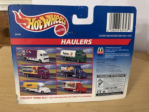 Hot Wheels Haulers 8 Stück 1996 McDonald’s Good & Plenty Jolly Rancher Tropican - Bild 9 von 17