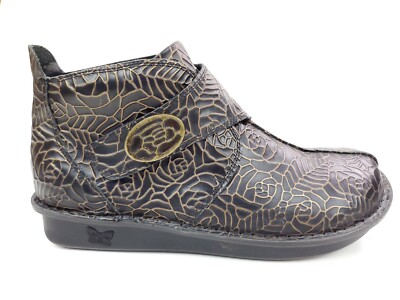 Alegria Caiti Boot Alegria Ankle Boots ALEGRIA Leather Bronze Leaf