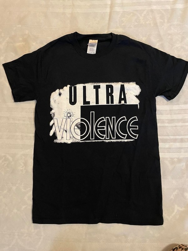 NYHC - Ultra Violence - Black T shirt -Size S- 1 Sided 