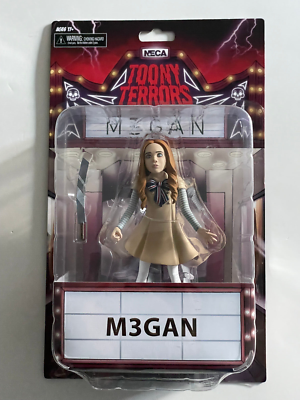 【新品未開封】NECA M3GAN ミーガン ５インチ アクションフィギュア New! NECA TOONY TERRORS M3GAN MEGAN movie 5