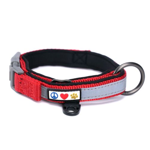Reflective Dog Collar Martingale Dog Collar Padded Adjustable - Picture 17 of 18