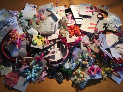 Gymboree hair bow bows clips barrettes NWT Leapin Lily Pads Tiger Love choice